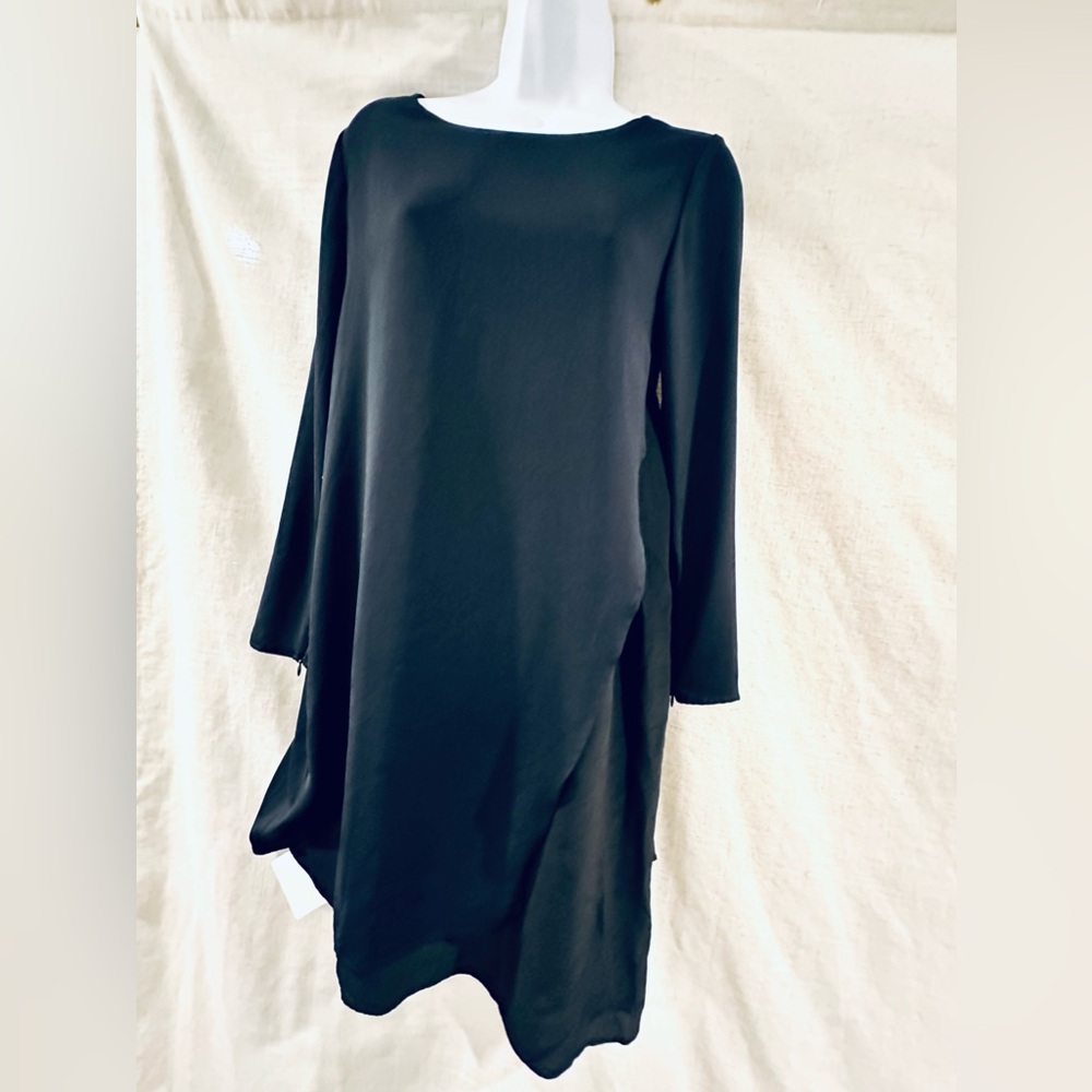 Allsaints Blue/Black Roder Dress - Picture 8 of 12